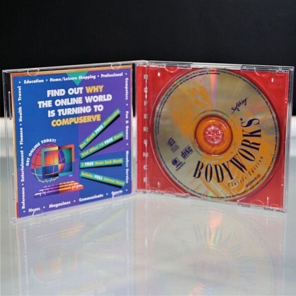 Bodyworks Classic Edition PC CD ROM Windows 3.1 Vintage 1996 Human Body - Picture 4 of 5